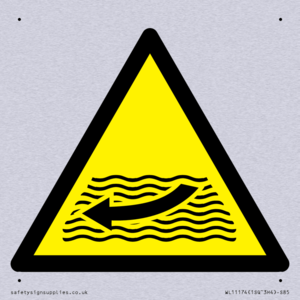 W509  Warning: Strong river flows